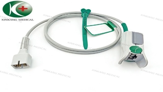 Watch:Compatible Datex Ohmeda 7 Pin  SpO2 Sensor Adult Finger Clip 