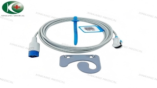 Horloge: Compatibele HP 8-pins directe Spo2-sensor oorclip voor volwassenen, 2,8 m