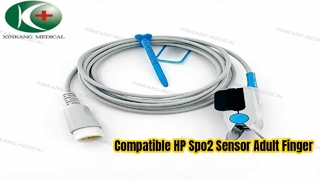 Watch:Compatible HP Spo2 Sensor Adult Finger Clip  