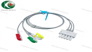 Watch:Compatible Mindray 3 Lead ECG Leadwire Clip Type IEC 