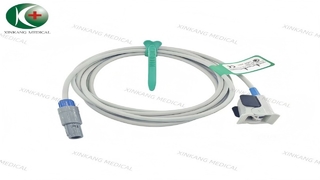 Watch:Compatible Mindray 6 Pin 40 Degree Direct Spo2 Sensor Pediatric Finger Clip 2.8M