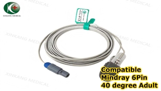 Watch:Compatible Mindray 6Pin 40 degree Adult Ear clip