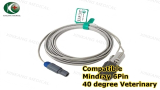 Compatible Mindray 6Pin 40 degree Veterinary clip