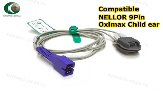Watch:Compatible NELLOR 9Pin Oximax Child ear clip