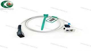 Watch:Compatible Nonin 7 Pin  Direct Spo2 Sensor Pediactric Finger Clip 2.8M 