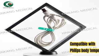 Watch: Compatible Philips 2P to 3.5P body temperature adapter cable