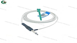 Watch:Compatible YSI 400、700 6.3 Pin Temperature Probe Adult Rectal