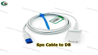 Watch:Compatible HP8 Pin Spo2 Extension Cable to DB9 2M