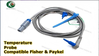Watch: Temperature Probe Compatible Fisher & Paykel  6 Pin 40 degree Reusable